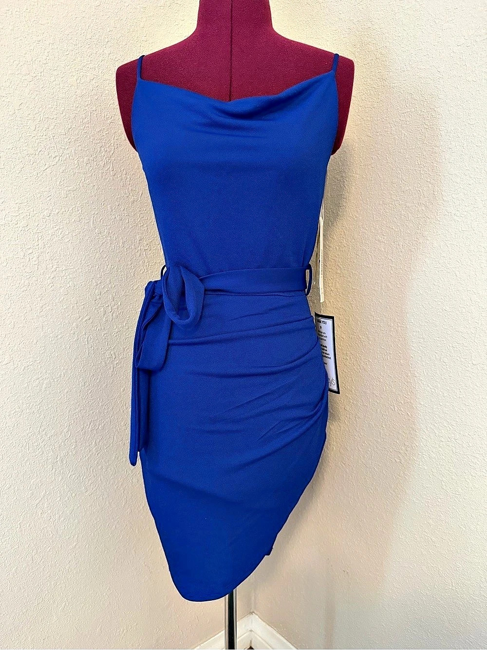 Emerald Sundae Tie-Waist dress